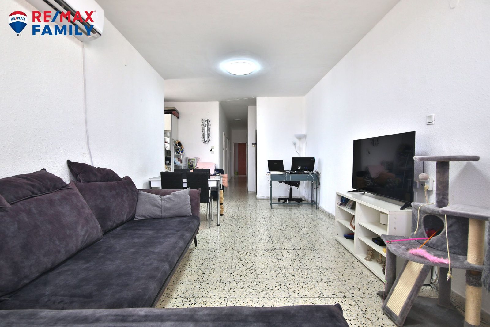 דירת 4 חדרים שמורה כולל מקלט בבניין וחניה בשפע בקרית מוצקין