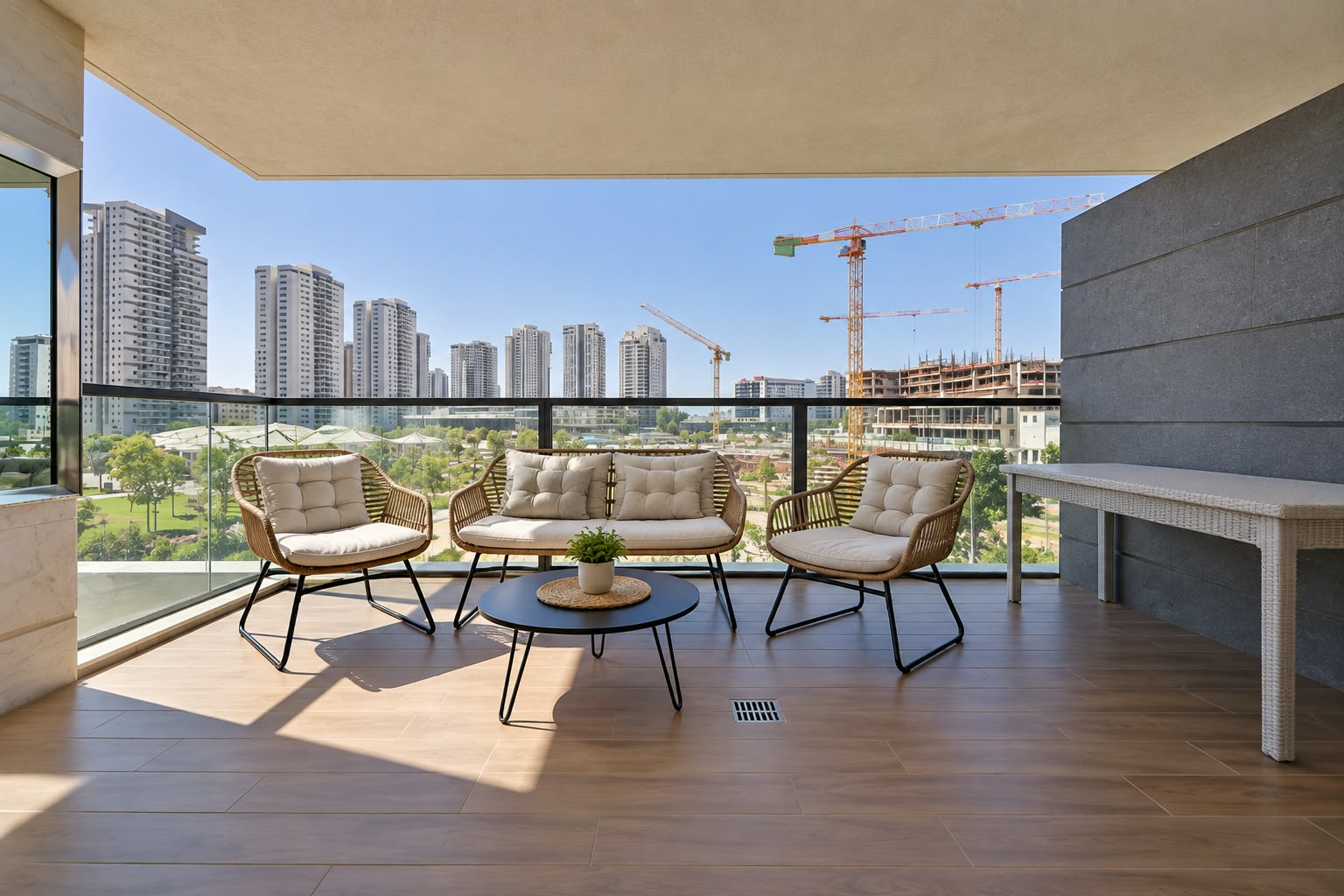 דירת 5 חדרים  מרווחת מעוצבת וחדישה כולל חניה ו-3 מעליות במשכנות האמנים קרית מוצקין