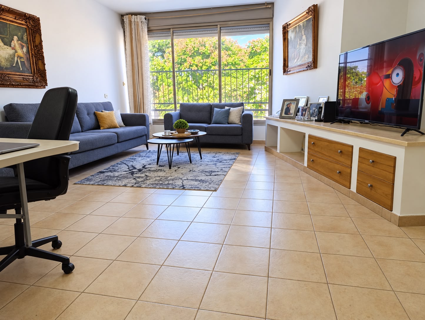 דירת 3.5 חדרים מרווחת 107 מ"ר במיקום מעולה בקרית מוצקין